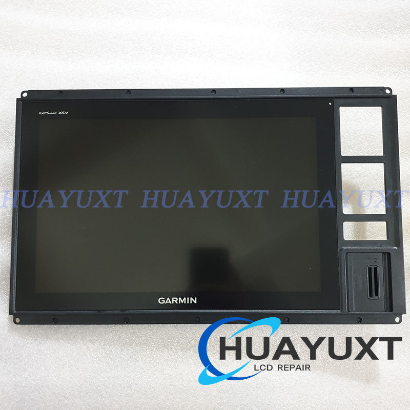 LCD Display Screen Glass With Frame For Garmin GPSMAP 1242xsv GPSMAP 1222xsv