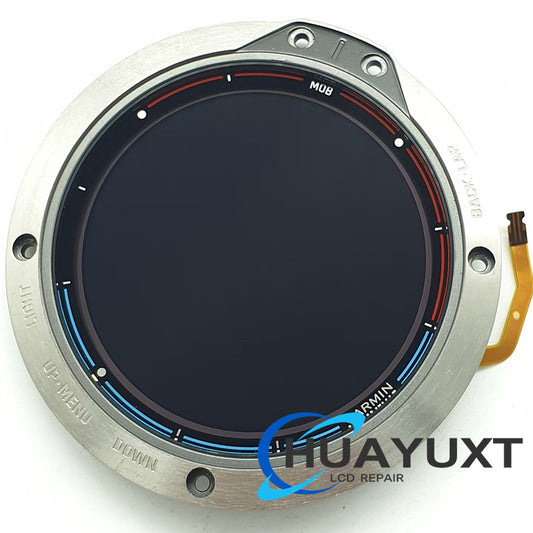 LCD Display Screen For Garmin Quatix 6X Solar Outdoor Sports Parts
