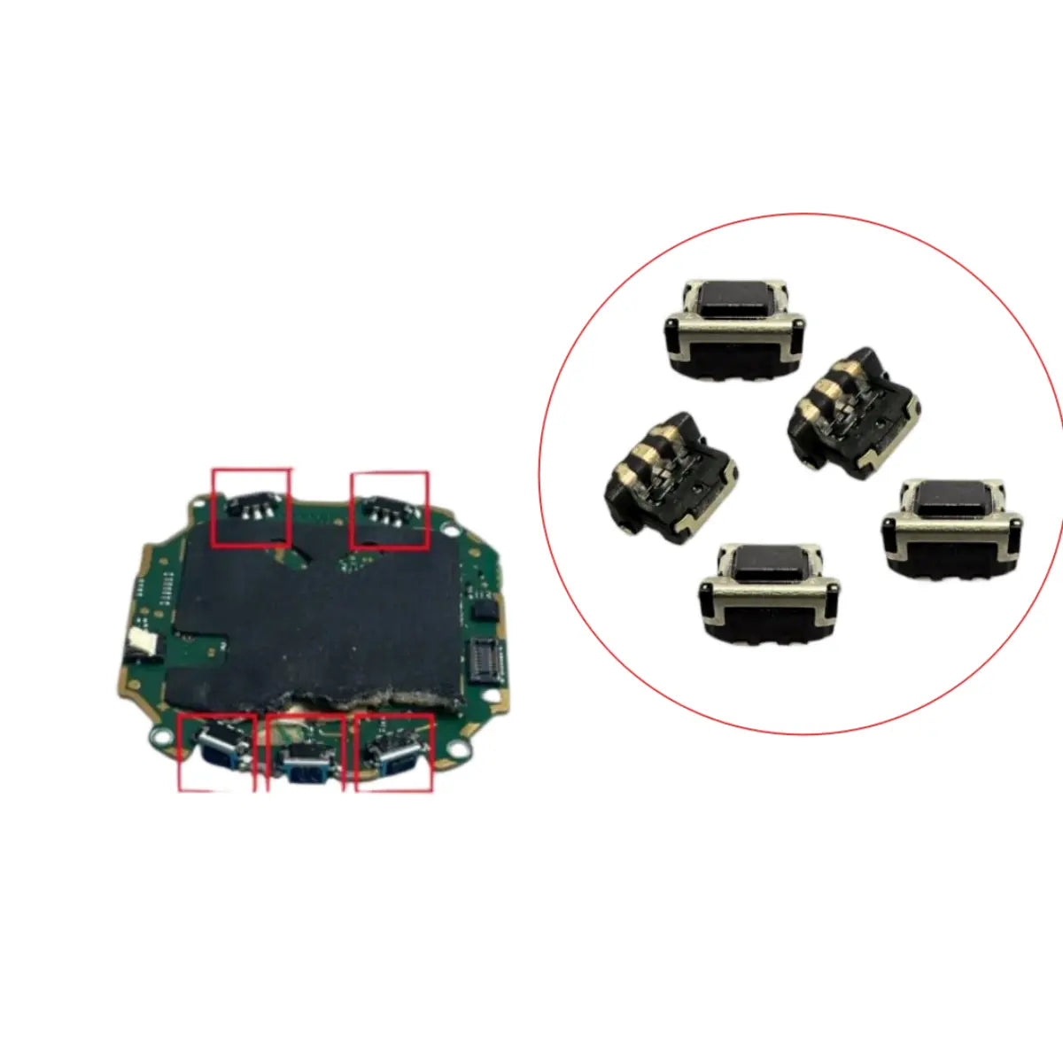 Garmin Instinct Venu Forerunner Fenix Motherboard Main PCB Side Button