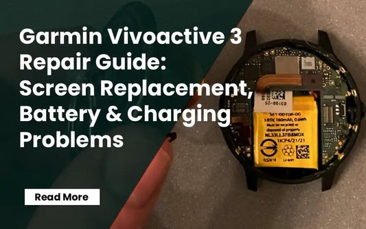 Garmin Vivoactive 3 Repair Guide: Screen Replacement, Battery & Charging Problems