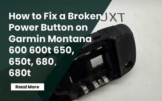 How to Fix a Broken Power Button on Garmin Montana 600 600t 650, 650t, 680 & 680t