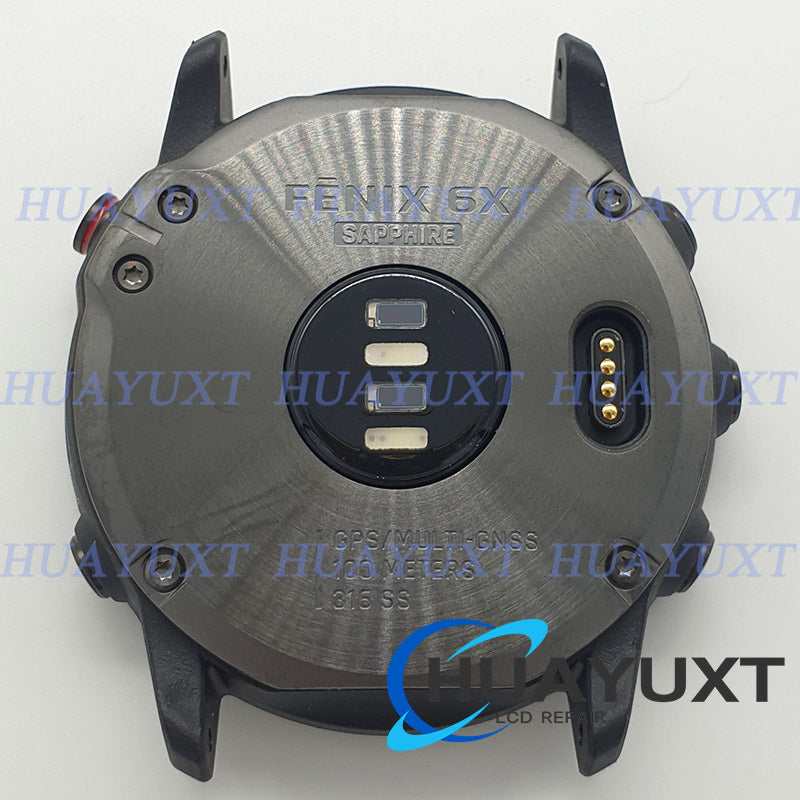 Back Cover Case （ Without Batter ） For Garmin Fenix 6x Sapphire