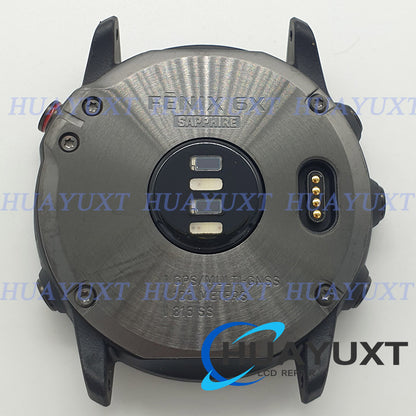 Back Cover Case （ Without Batter ） For Garmin Fenix 6x Sapphire