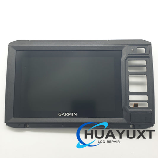 LCD Display Panel Screen Glass Frame For Garmin ECHOMAP UHD 62cv 63cv 64cv 65cv