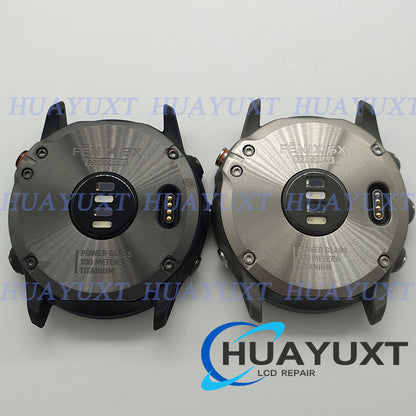 Back Cover Case （ Without Batter ） For Garmin Fenix 6x Pro Solar