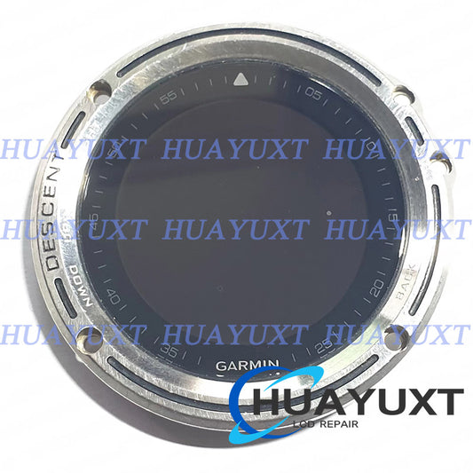 Silver Sapphire LCD Display Screen For Garmin Descent Mk1