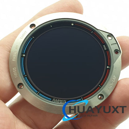 LCD Display Screen For Garmin Quatix 6X Solar Outdoor Sports Parts