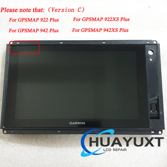 LCD Display Touch Screen Glass For Garmin GPSMAP 922 Plus GPSMAP 942 Plus