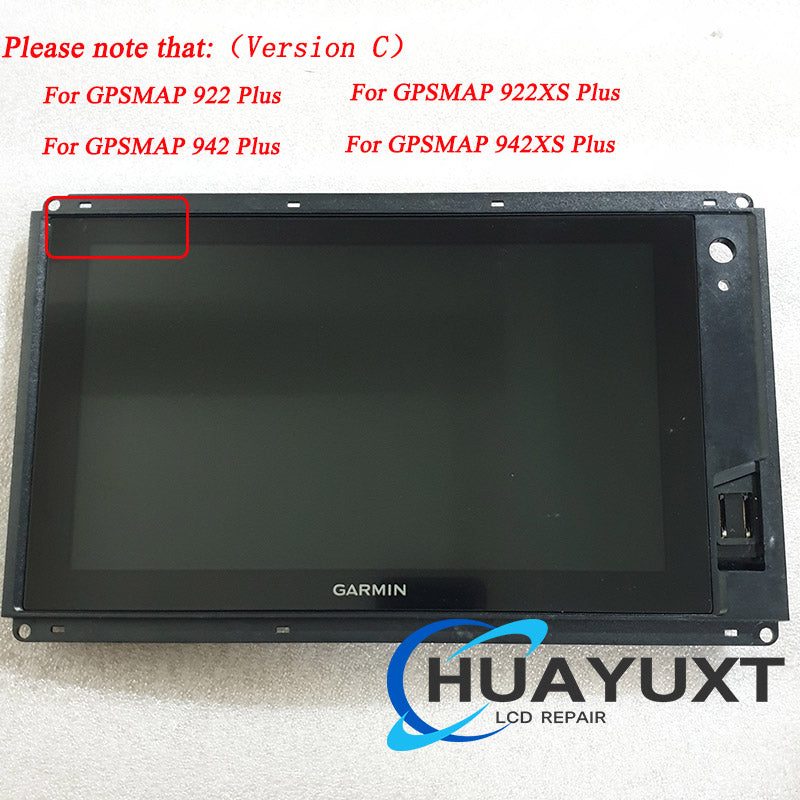 LCD Display Touch Screen Glass For Garmin GPSMAP 922xs Plus GPSMAP 942xs Plus