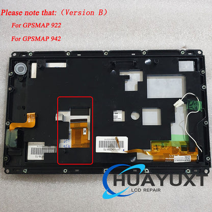 LCD Display Touch Screen Glass For Garmin GPSMAP 922 GPSMAP 942