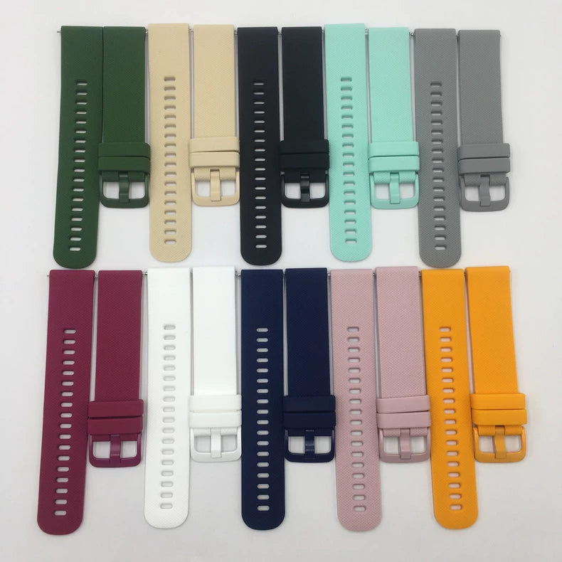 Replacement Silicone Watch Band Strap for Garmin Vivoactive 4/4s/3
