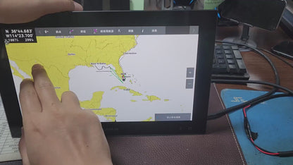 LCD Display Touchscreen Glas für Garmin GPSMAP 8612
