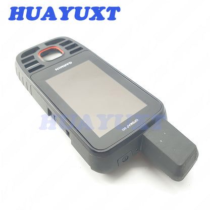 (HUAYUXT) Original used LCD screen for GARMIN GPSMAP 66i with Touch digitizer/Middle frame for GPSMAP 66i LCD screen garmin lcd Repair replacement